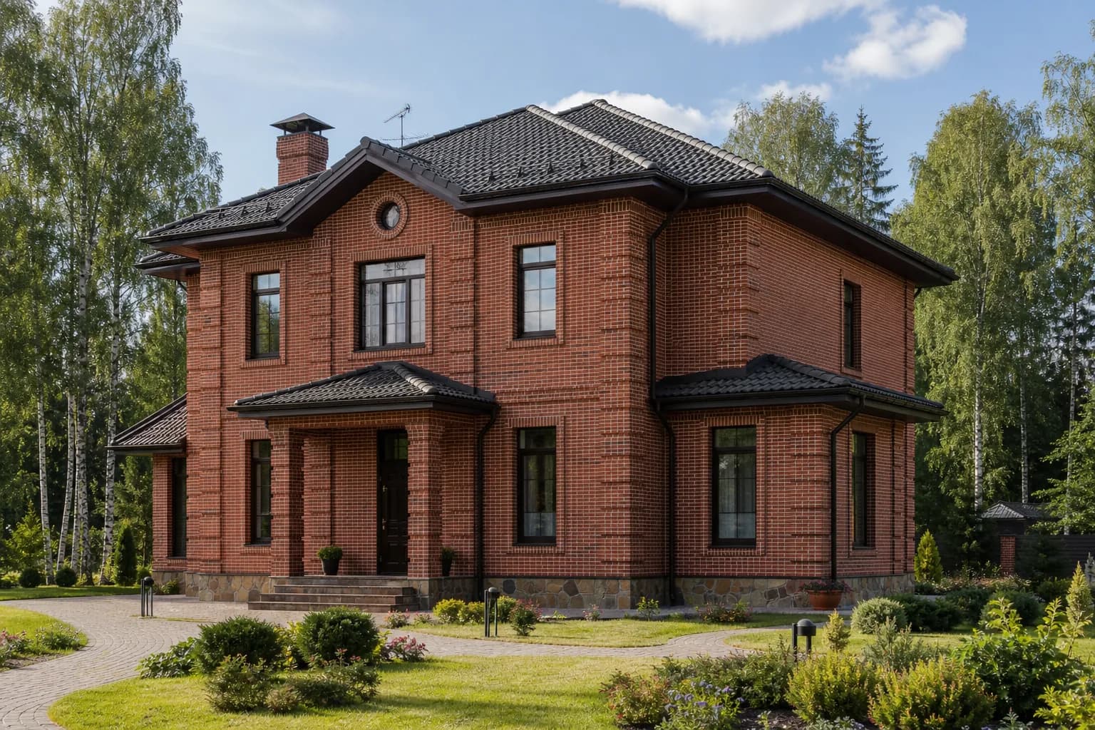Кирпичные дома